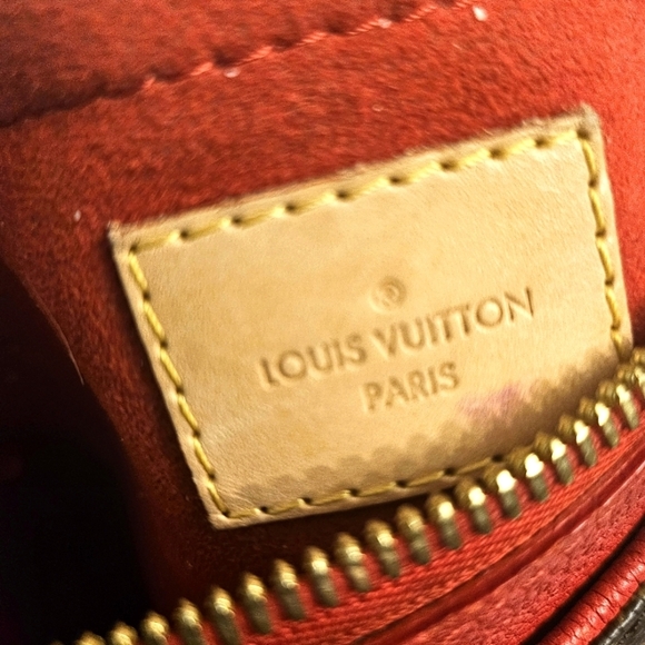 Louis Vuitton Pallas Monogram Canvas with Red Leather Trim - Picture 13 of 16